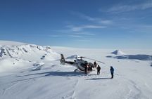 Snowmobile with Helicopter Experience from Gullfoss