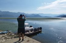 Sunset walking in NP Skadar lake from Podgorica