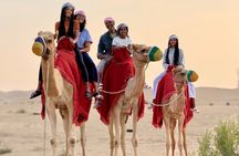 Private Desert Safari Abu Dhabi With Camel Ride BBQ Dinner Shows