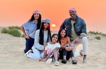 Private Desert Safari Abu Dhabi With Camel Ride BBQ Dinner Shows