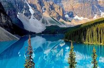 Lake Louise, Moraine, Emerald, Johnston Canyon and Banff Town 