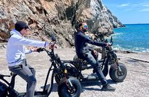 Santorini Tour on Electric Bikes & Scooters