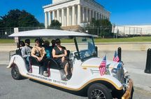  DC: Monuments & History Guided Tour by E-Cart - Day &Night