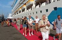 From Semarang Port: Borobudur Full Climb Up Guided Excursion