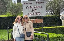 Catacombs, Appia, Aqueducts, in Fiat500 with photo and withdrawal