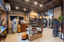 Men's Kimono Lesson and Shopping in Kyoto
