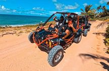 Rio Grande: El Yunque Waterfalls and Scenic Beach Buggy Adventure