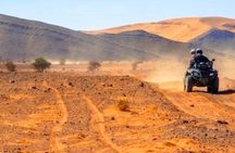 From Marrakech : Agafay Desert Quad Camel Ride and Dinner Show