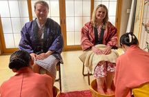 Osaka:Zen Tea Ceremony and Foot Bath Experience<45-min>