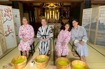 Osaka:Zen Tea Ceremony and Foot Bath Experience<45-min>