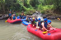 Lombok White Water Rafting Ricefield and Waterfall Tour