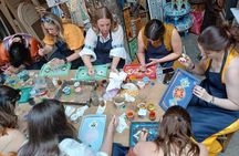 Workshop Painting of traditional Zouaq art