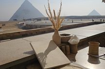 Breakfast at Khufu center restaurant +Private Giza Pyramids tour