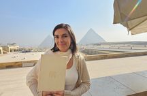 Breakfast at Khufu center restaurant +Private Giza Pyramids tour