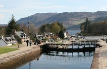 Urquhart Castle and Loch Ness from Invergordon Port