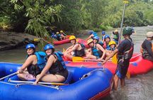Lombok White Water Rafting Ricefield and Waterfall Tour