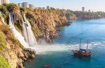 Antalya City Tour cenic Boat Trip and Waterfall