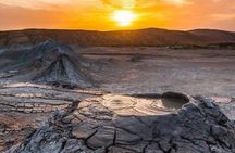  Private Tour to Gobustan Mud Volcanoes and Absheron.