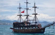 All Inclusive Alanya Pirate Boat Tour with Lunch and Drinks