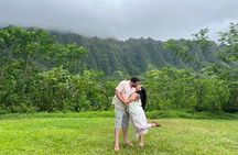 Oahu Waterfall Hike-Garden-Beach Road Trip, Waikiki to Lanikai 