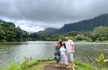 Oahu Waterfall Hike-Garden-Beach Road Trip, Waikiki to Lanikai 