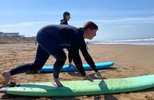 Ride the Waves in Tamraght for a 2 Hours Private Surf Lesson