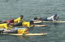 Shared Surfing Lesson In Waikiki with Certified Instructor