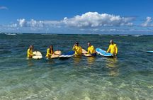 Shared Surfing Lesson In Waikiki with Certified Instructor