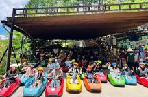 Dalat Top Tourists Sights - Waterfall & Mario Kart