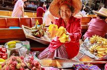 Premium DamnoenSaduak Floating Market Michelin Food One Day Tour