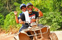 Savage day in Tulum: ATVs circuit, Zipline fly, Cenote splash