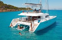 Paros Private Catamaran Cruise to South Paros and Antiparos