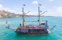 Antalya Relaxing Boat Trip – Swim Sunbathe on the Turquoise Coast