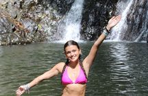 Waterfall and Monkeys from Jaco