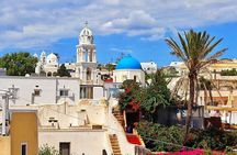 Santorini All Inclusive Private Tour With Traditional Greek Lunch