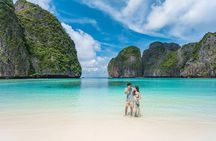 From Phuket: Phi Phi & Khai Islands Snorkel Tour with Lunch