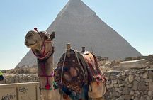 Private Cairo day tour Giza Pyramids, Egyptian Museum and Bazaar