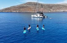 Guided SUP Safari & Catamaran Cruise Dia Island & Cretan Treats
