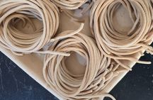 Vegan Pasta from Scratch with Freshly Milled Flour in Verona