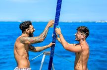 Catamaran Tour to Isla Mujeres Open bar and Lunch