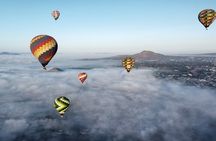 Hot Air Balloon Flight with Breakfast in Cave and Transportation