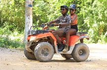 Adrenaline Tour ATV Ziplines and Cenote Swim Day