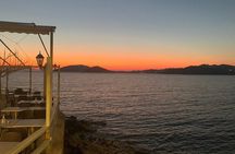 Sunset at Cape Sounio and the Temple of Poseidon