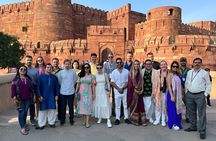 From Agra: Skip-the-Line Taj Mahal & Fort Private Tour by Car