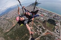 Tandem Paragliding with a Licensed Pilot from Side