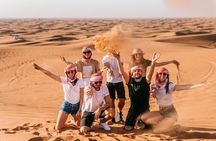 Dubai Desert Safari Morning with Camel Ride and Sand Boarding
