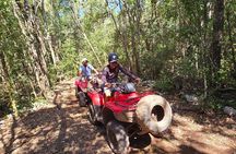 Adventure Tour Village ATVs Beach with Snorkeling and Villa Maya