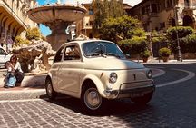 Rome: Retro Fiat 500 Car Tour with Pro Photographer