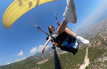 Tandem Paragliding with a Licensed Pilot from Side