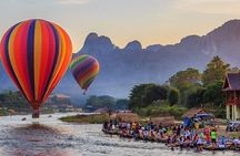 Vang Vieng Laos Hot Air Balloon Adventure Tour